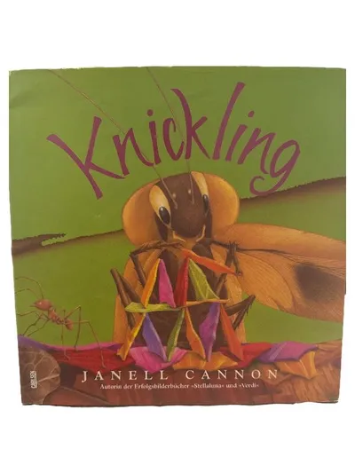 Knickling Janell Cannon Carlsen Kinderbuch Bilderbuch Insekten