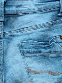 DENIM LIFE Damen Jeans Shorts Blau Gr. W26/34/XS Casual Baumwolle 6