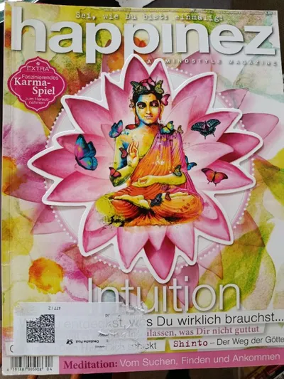 Happinez Mindstyle Magazine Intuition Spiritualität Esoterik Zeitschrift
