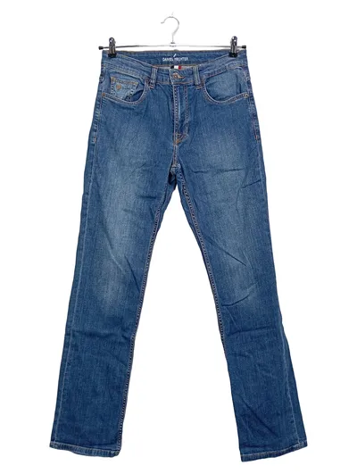Daniel Hechter Jeans Herren Regular Fit Blau W32 L32 100% Baumwolle