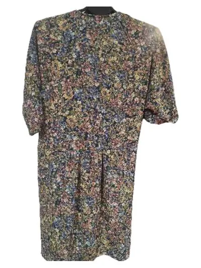Hakei Sommerkleid Damen S/36 Blumenkleid Boho Floral Mehrfarbig