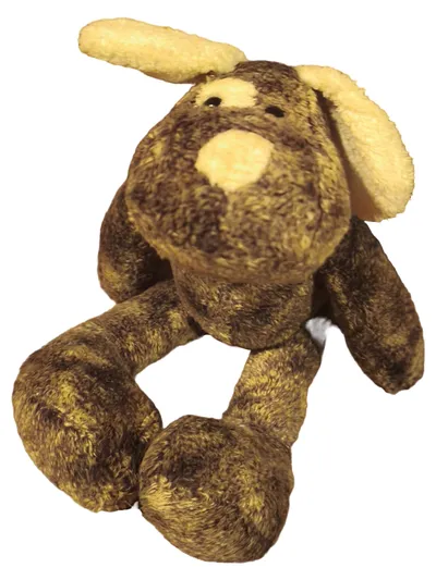 Animal Alley Hund Kuscheltier Plüsch Braun Charmant 20cm