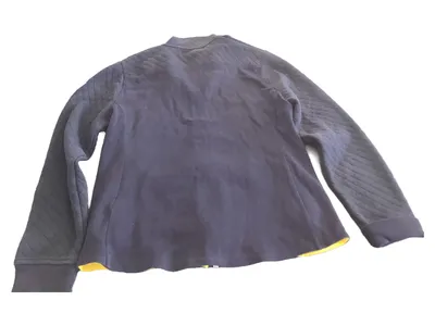 Lauren Ralph Lauren Damen Steppjacke Gr. M Blau Gelb Baumwolle Sportlich