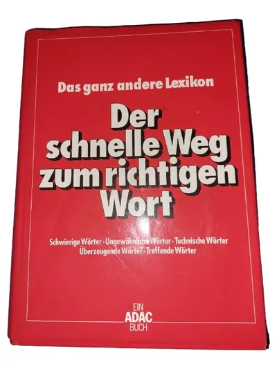ADAC Lexikon Wörterbuch Deutsch - Bessere Ausdrucksweise, Wortschatz, Vokabeln