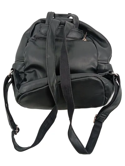 David Jones Damen Rucksack Schwarz Gesteppt Urban Style Mini Backpack