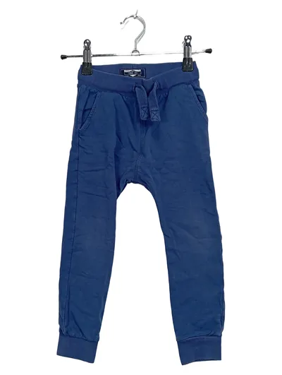 Next Jogginghose Kinder Gr. 104 Blau Baumwolle Kordelzug