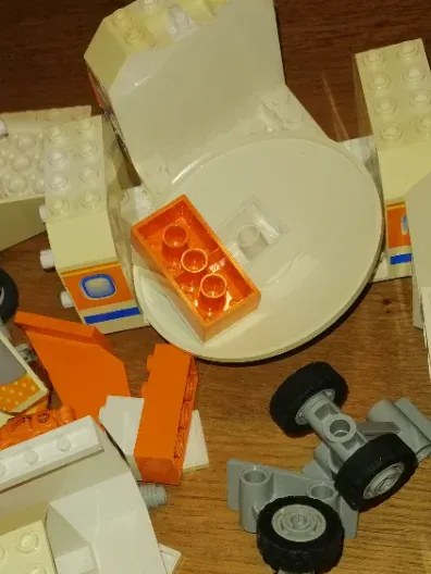 LEGO Jack Stone Flugzeug 4619 Spielzeug Teile weiß ab 4 Jahre Kunststoff