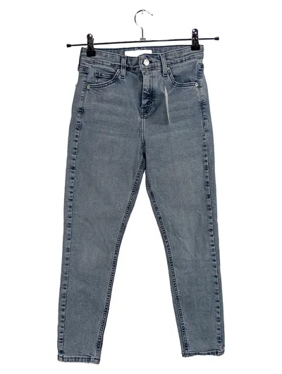 Topshop Moto Damen Jeans Straight Leg W28/L28 Blau Gr. 36/S