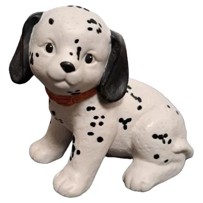 Goebel Figur Dalmatiner Welpe sitzend Nina & Marco Porzellan 9cm