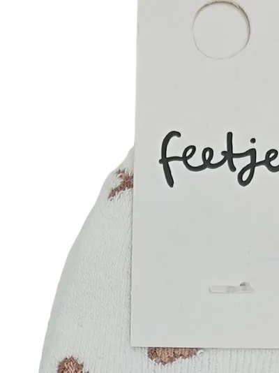 Feetje Baby Strümpfe Blumenmuster Weiß Größe 19 Baumwolle