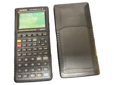 Casio CFX-9850GB PLUS Grafikrechner Taschenrechner Schwarz 32KB