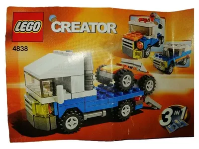 LEGO Creator 4838 Lastwagen 3in1 Bauset Komplett ab 6 Jahre