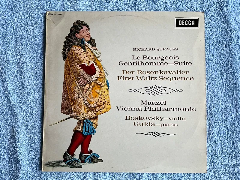 Richard Strauss Le Bourgeois Gentilhomme-Suite Rosenkavalier Decca Vinyl LP 1