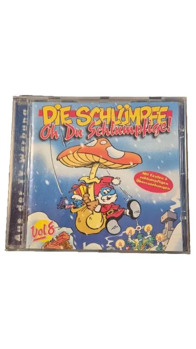 Die Schlümpfe Oh Du Schlumpfige Vol. 8 CD Kindermusik Weihnachten