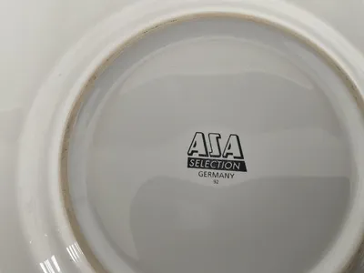 ASA Selection Grande Essteller Weiß Porzellan 18 cm Minimalistisch