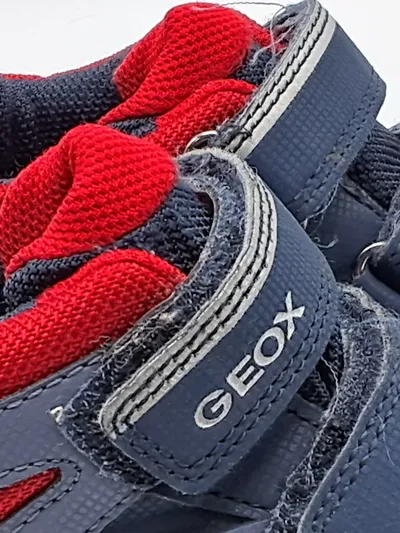 Geox Amphibiox Kinder Outdoorschuhe Gr. 25 Blau Klettverschluss Synthetik