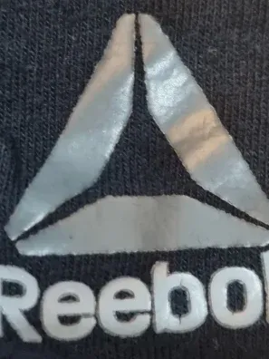 Reebok Herren T-Shirt Schwarz Gr. XL Sportshirt Baumwolle Basic