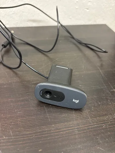 Logitech C270 HD Webcam 720p USB Kamera mit Mikrofon Grau