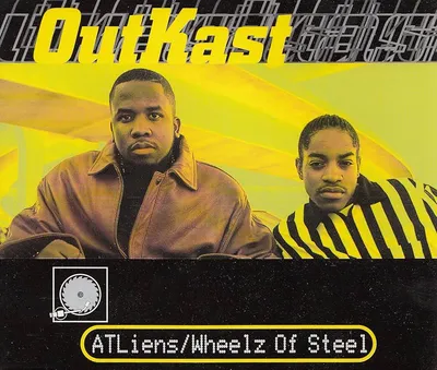 OutKast ATLiens / Wheelz Of Steel CD Single Hip-Hop Rap 1996