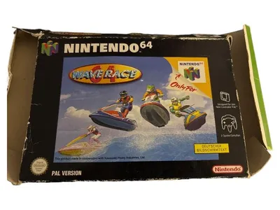 Wave Race 64 Nintendo 64 N64 PAL Jetski Rennspiel OVP Deutsch