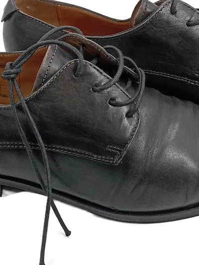 Melvin & Hamilton Damen Schnürschuhe Derby Leder Schwarz Gr. 38