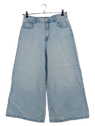 ASOS Design Damen Jeans Wide Leg W30 Hellblau Denim Weites Bein