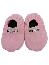 Hot Sox Hausschuhe Damen Gr. 37 Rosa Fleece Wärme Pantoffeln 1