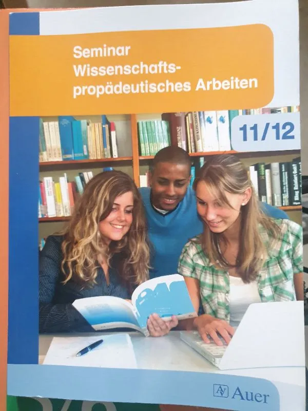 Auer Seminararbeit wissenschaftliches Arbeiten 11/12 Gymnasium Oberstufe 1