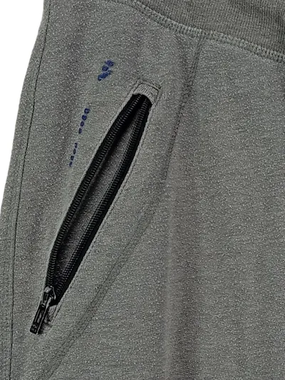 Angelo Litrico Sport Shorts Herren M Grau Meliert Polyester Reißverschluss