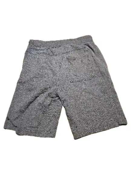Angelo Litrico Sport Shorts Herren M Grau Meliert Polyester Reißverschluss 3