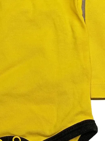 Borussia Dortmund BVB Baby Body Langarm Baumwolle Gelb Gr. 62