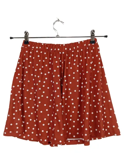 About You A-Linienrock Minirock Damen Gr. 36 Rot Gepunktet Polyester Freizeit