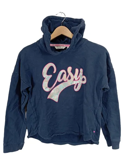 Tom Tailor Mädchen Hoodie Kapuzenpullover Gr. 164 Blau Easy Print
