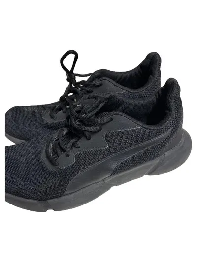 PUMA Herren Sportschuhe Sneaker Schwarz Mesh Gr. 42 Laufschuhe