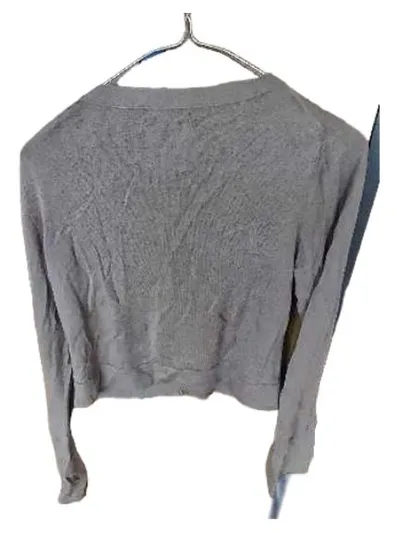 Marc O'Polo Damen Strickjacke Cardigan Gr. S Beige Baumwolle Knopfleiste