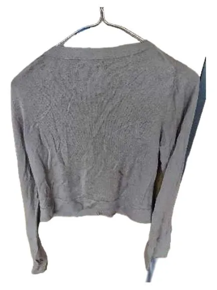 Marc O'Polo Damen Strickjacke Cardigan Gr. S Beige Baumwolle Knopfleiste 2