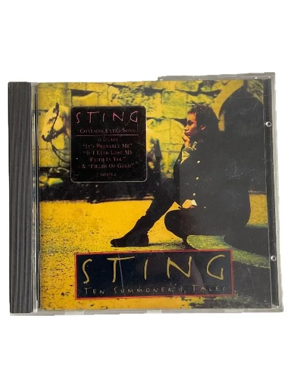 Sting Ten Summoner's Tales CD Indie Alternative Musik Fields of Gold 1