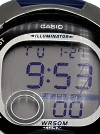 Casio LW-200 Illuminator Digitaluhr Blau Sportlich WR50M Unisex 3