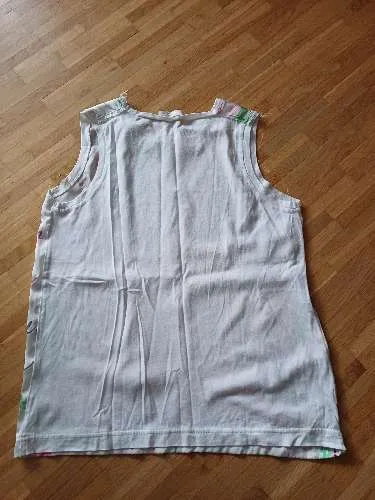 Airfield Damen Top Gr. 38 Mehrfarbig Blumen Print Ärmellos Sommer