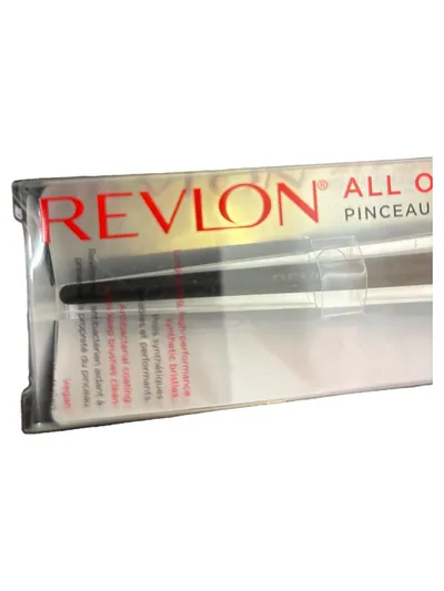 Revlon All Over Shadow Brush Lidschatten Pinsel Vegan Schwarz NEU