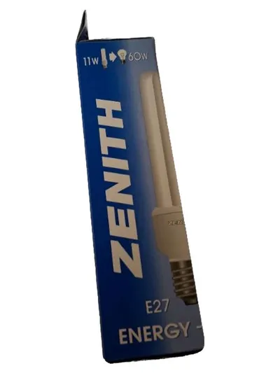 Zenith Energy E27 Energiesparlampe 11W weiß Leuchtmittel