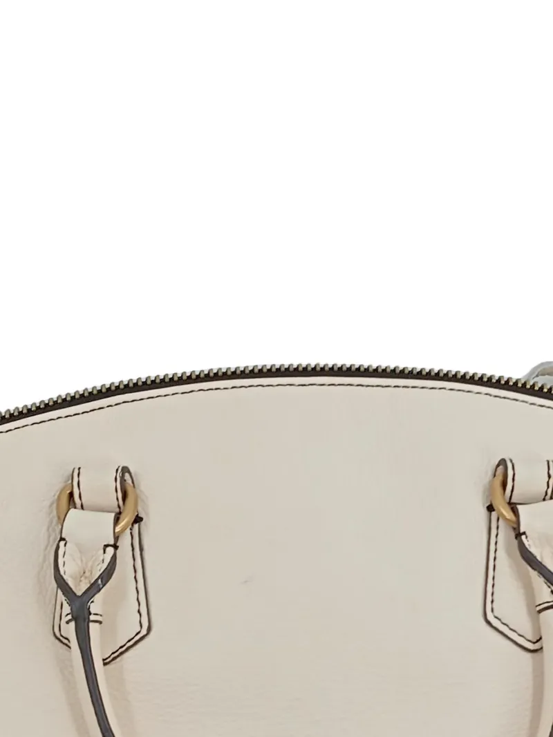 Aimee Kestenberg Damen Henkeltasche Leder Beige 39x29 cm 3
