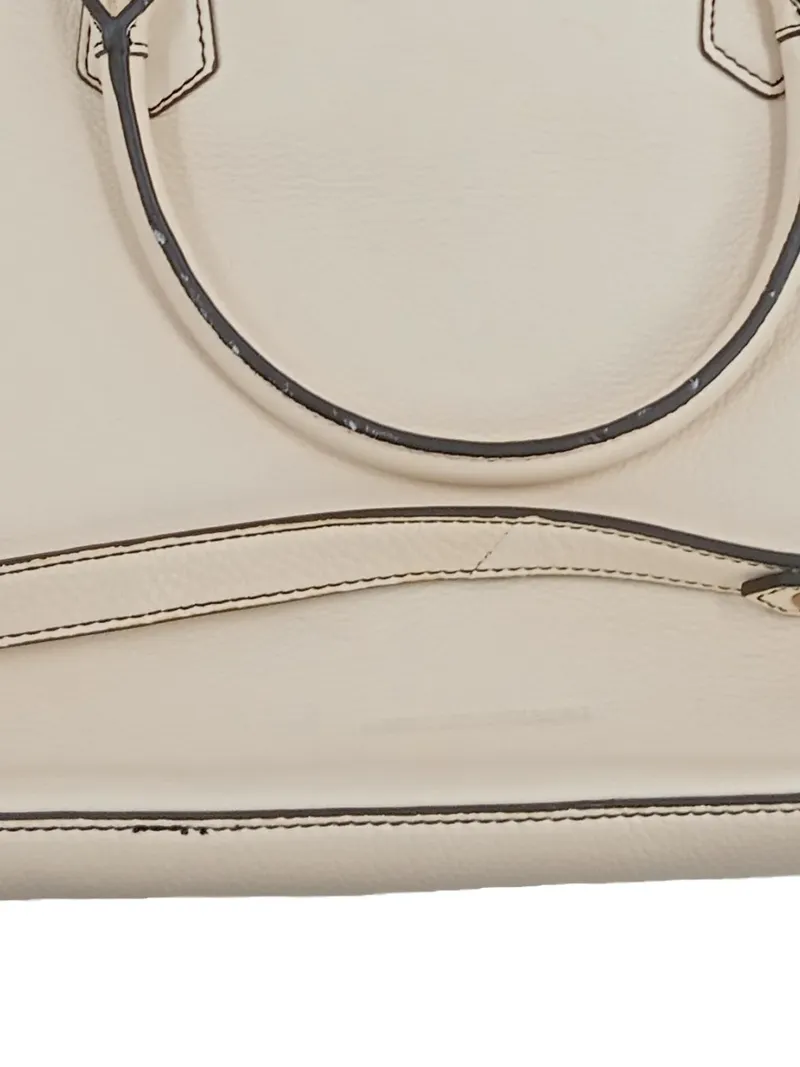 Aimee Kestenberg Damen Henkeltasche Leder Beige 39x29 cm 4