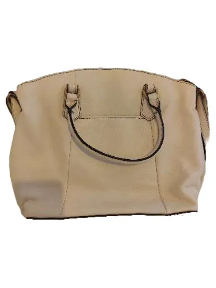 Aimee Kestenberg Damen Henkeltasche Leder Beige 39x29 cm 6