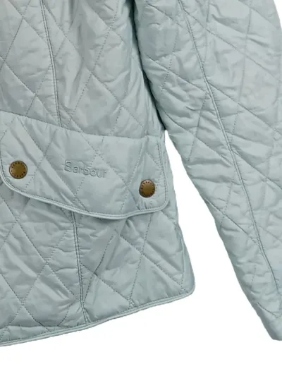 Barbour Damen Steppjacke Gr. 40/L Hellblau Mint Quilted Jacket
