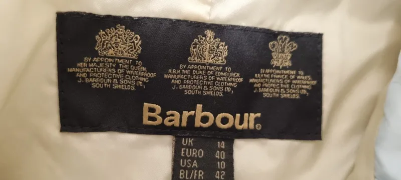 Barbour Damen Steppjacke Gr. 40/L Hellblau Mint Quilted Jacket 6