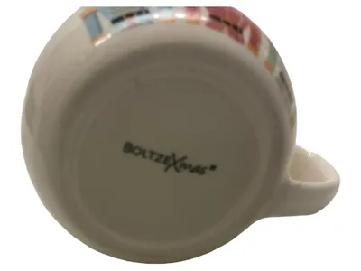 BOLTZE Xmas Tasse Nussknacker Porzellan 350ml Weihnachten Weiß