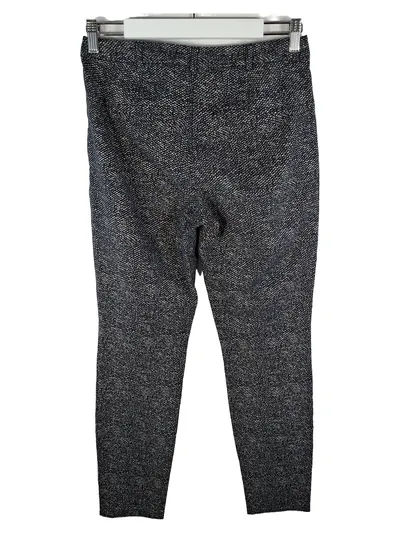Comma Damen Anzughose Tweed Muster Gr. 34 Grau Meliert Elegant