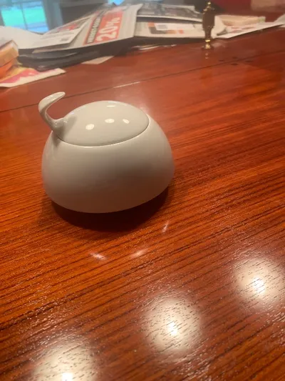 Rosenthal Studio-Linie Zuckerdose Porzellan Weiß Modern Design