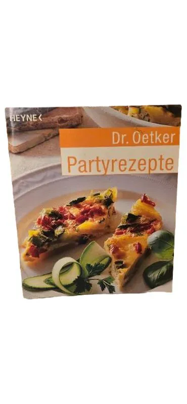 Dr. Oetker Partyrezepte Kochbuch Heyne Verlag Party Kochen Rezepte